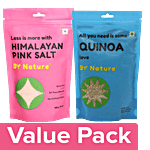 By Nature Himalayan Pink Salt 400 g + Quinoa 250 g Combo 2 Items