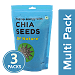 By Nature Chia Seeds 3x100 g Multipack