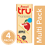 Amul Tru Apple 4x180 ml Multipack