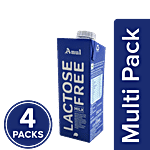 Amul Lactose Free Milk 4x250 ml Multipack