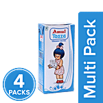 Amul Taaza Fresh Toned Milk 4x200 ml Multipack