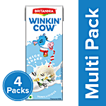 Britannia Winkin' Cow Vanillicious Thick Milkshake 4x200 ml Multipack