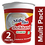 Milky Mist Shrikhand - Elaichi 2x400 g (Multipack)