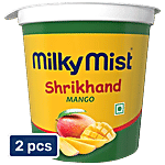 Milky Mist Shrikhand - Mango 2x400 g (Multipack)