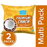 mother dairy Chach - Plain 2x450 ml Pouch Multipack