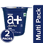 Nestle A+ ActiPlus Dahi - Probiotic Curd 2x400 g Multipack