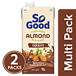 So Good Drink - Almond Fresh, Chocolate 2x1 L Multipack