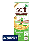 Sofit  Soya Kesar Pista Flavour Drink 4 x 180 ml (Multipack)