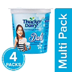 Thacker Dairy Dahi 4x200 g Multipack