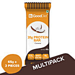 bb Gooddiet 20g Whey Protein Bar - Coconut 2x65 g (Multipack)