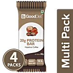 GoodDiet 20g Whey Protein Bar - Hazelnut Coffee 4x65 g (Multipack)