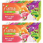 Fiama Bathing Bar - Multi Variant (Buy 4 & Get 1 Free, 125 g each) 2x625 g (Multipack)