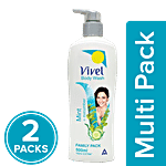 Vivel Body Wash - Mint & Cucumber 2x500 ml (Multipack)