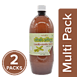 Patanjali Juice - Lauki & Amla 2x1 L Multipack