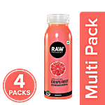 Raw Pressery 100% Natural Cold Pressed Juice - Grapefruit 4x250 ml Multipack