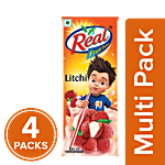 Real India's No.1 Juice - Litchi 4x180 ml Multipack