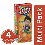 Real India's No.1 Juice - Orange 4x180 ml Multipack