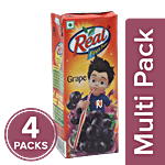 Real Fruit Power Juice - Grape 4x200 ml Multipack