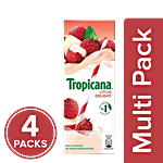 Tropicana Delight Fruit Juice - Litchi 4x200 ml Tetra Multipack