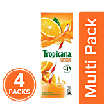 Tropicana Delight Fruit Juice - Orange 4x200 ml Tetra Multipack
