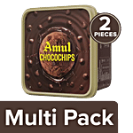 Amul Real Ice Cream - Choco Chips 2x1 L Tub Multipack