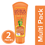 Lotus Herbals Safe Sun 3-In-1 Matte Look Daily Sun Block PA+++ - SPF 40 2x100 g (Multipack)