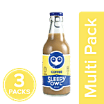 Sleepy Owl Cold Brew Coffee - Sweet 3x200 ml Multipack