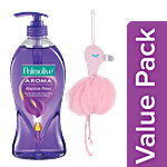 bb Combo BB Home Loofah Pink BH-09 PNK 1 pc + palmolive Shower Gel Absolute Relax 750ml Combo 2 Items