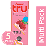 Amul Tru Litchi 5x180 ml (Multipack)
