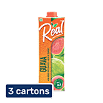 Real Fruit Power Juice - Guava/Amrud 3X1 L Multipack