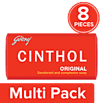 Cinthol Original Bath Soap - 99.9% Germ Protection 8x100 g Multipack