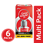 Good knight Power Activ+ - Mosquito Repellent Refill 6X45 ml Multipack