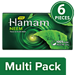 Hamam  Soap Bar - Neem Tulsi & Aloevera 6x150 g Multipack