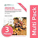 Mirabelle Argan Oil Ultra Facial Sheet Mask 3x25 ml Multipack