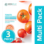 Mirabelle Tomato Fairness Facial Sheet Mask EX 3x25 ml Multipack