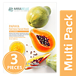 Mirabelle Korea - Papaya, Fairness Facial Mask 3x1 pc Multipack