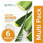 Mirabelle Korea - Aloe Vera, Fairness Facial Mask 6x1 pc Multipack