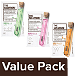 The Face Shop Solution Pore Care Masksheet (Pack of 3) Combo 3 Items