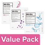 The Face Shop Bio-Cell Brightening + Firming + Moisturizing Face Mask (25 g Each) Combo 3 Items