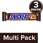 Snickers Peanut Filled Chocolate Bar 3x20 g (Multipack)