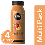 Raw Pressery Cold Extracted Juice - Mixed Fruit 4x200 ml Multipack