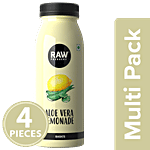 Raw Pressery Cold Extracted Juice - Aloe Vera Lemonade 4x200 ml Multipack