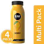 Raw Pressery Cold Extracted Juice - Mango 4x200 ml Multipack
