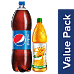 bb Combo Pepsi Soft Drink 2.25 L + Slice Thickest Mango Drink 1.2 L Combo 2 Items