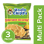 Uncle chipps Spicy Treat Potato Chips 3 x 48 g Multipack