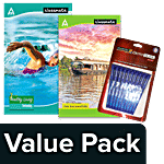 Classmate OctGlide-Gel,Blue,Po10+Notebook-Unruled,Long,172Pg+Notebook-Long,ruled,172Pg Combo 3 Items