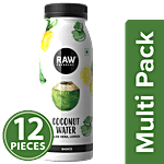 Raw Pressery Coconut Water + Aloe Vera, Lemon 12x200 ml Multipack