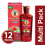 Navratna Ayurvedic Oil - Cool 12x200 ml Multipack