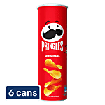 Pringles Original Potato Crisps 6x107 g (Multipack)