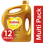 Saffola Gold - Pro Healthy Lifestyle Edible Oil 12X5 L Multipack